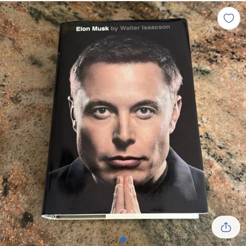 Elon Musk Biography Hardcover